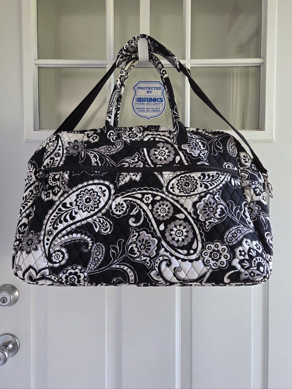 Vera Bradley Quilted Midnight Paisley Weekender Bag | Large